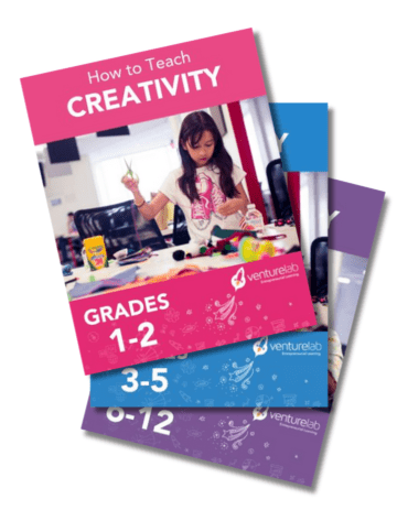 educational resources from VentureLab aimed at teaching creativity to students.