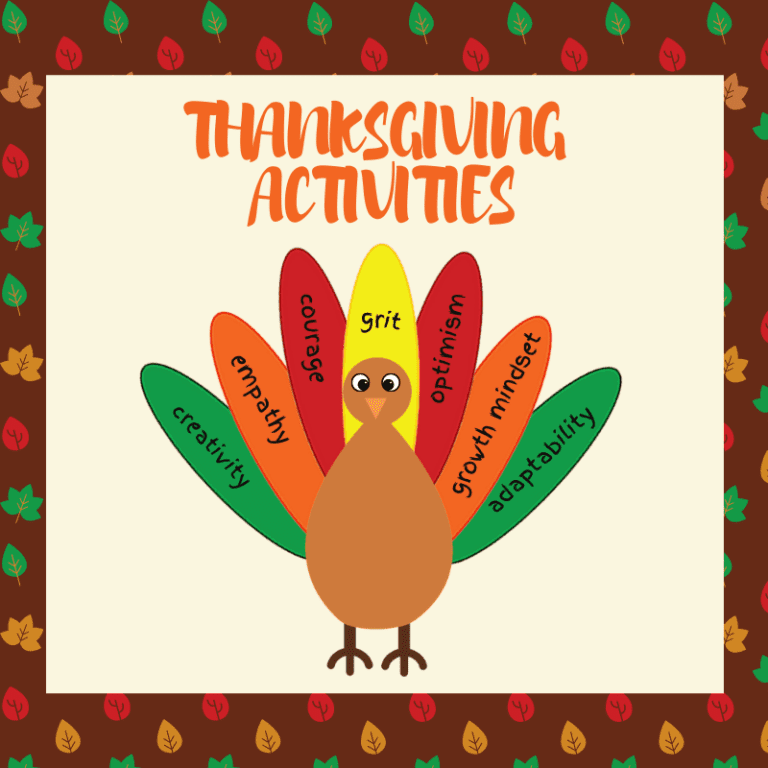 Thanksgiving Entrepreneurial Activities for Kids - celebrate the giving season!