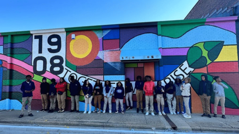 High school teens in Springfield Illinois start an entrepreneurship program focused on confidence, problem solving, empathy, the design process, persistence, optimism